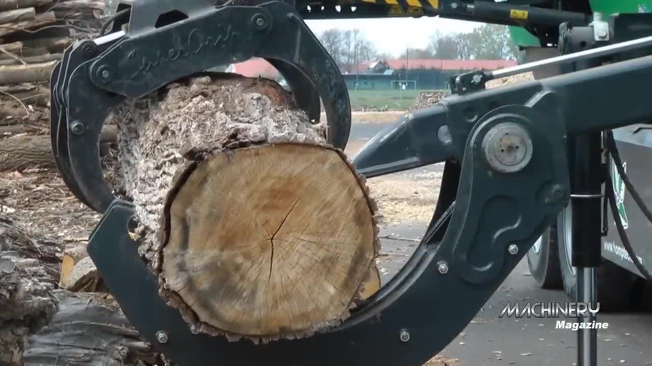 Extreme Fast Wood Chipper Machine Modern Technology - Amazing Wood Processor Big Tree Shredder Easy