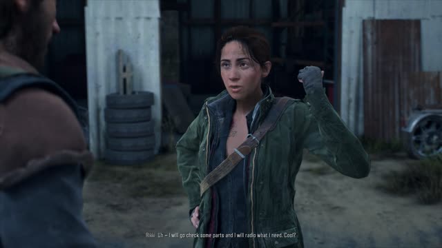 Days Gone - Deacon Asking Rikki to Give Boozer a Blade Arm