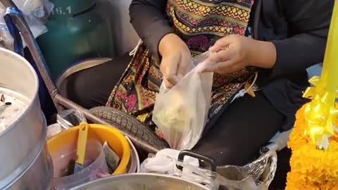 Awesome Grandma Sells the Best Eggs 🥚 Thai Street Food ❤️ 🇹🇭