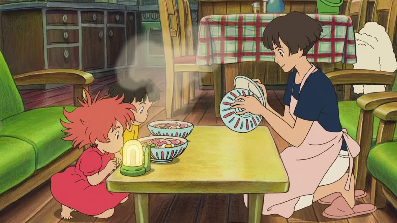 Ponyo & Sōsuke Eat Ramen _ Ponyo _ HBO Max