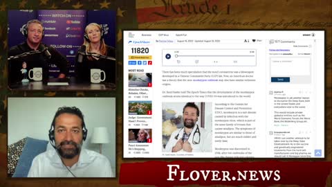 FULL INTERVIEW: A Human Engineered Bioweapon Called Monkeypox - Dr. Haider | Flyover Conservatives