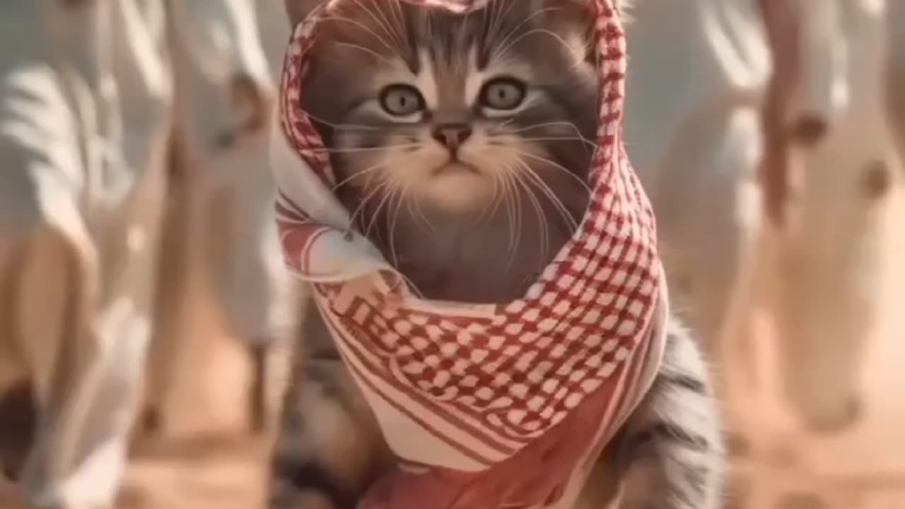 Cute Cat Action video