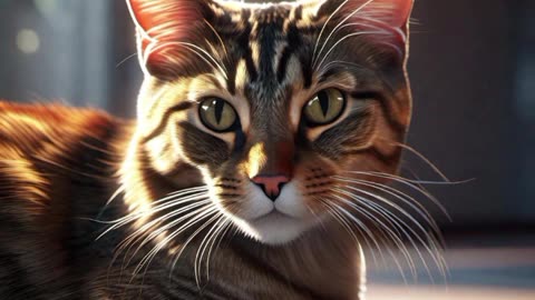 "Purr-fectly Artistic: Unleashing the AI's Creative Whiskers"