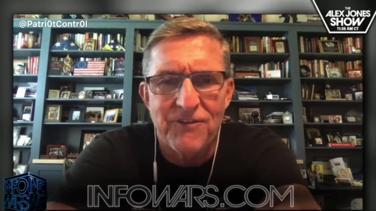 Lt Gen Michael Flynn on President Trump's indictments. Ain't worried