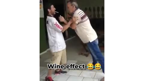 Wine effect 😂😂