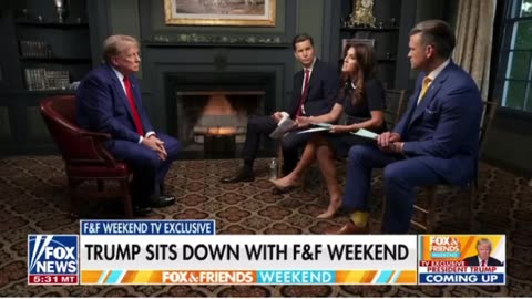 Trump With Fox And Friends - Would You Declassify Epstein Files ?