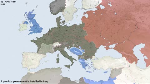 WW2 Visualized In Two Minutes