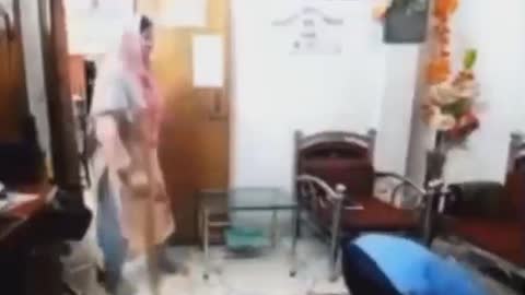 Avoid beating from a Muslim Mother