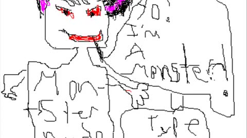 $ BILL PARKER'S BEST PICTURE OF MY BORTHER DRAW ON MS PAINT [ PART 1] Munster, I AM RECORDING IT!