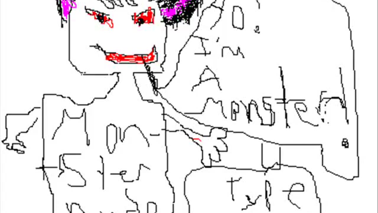 $ BILL PARKER'S BEST PICTURE OF MY BORTHER DRAW ON MS PAINT [ PART 1] Munster, I AM RECORDING IT!