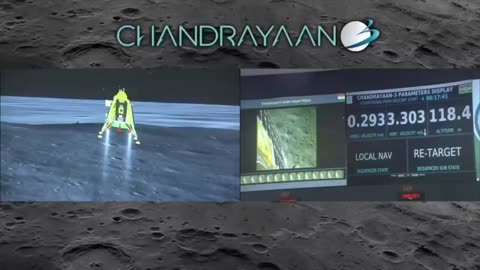 Chandrayaan-3 final descent 🛰️ | Exclusive visuals of historic moon landing 🇮🇳 | Chandrayaan Landing