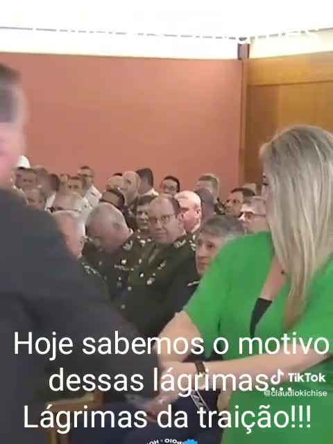 Motivo das lágrimas do Bolsonaro - a traição dos Generais.