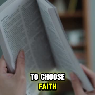 𝐂𝐇𝐎𝐎𝐒𝐄 𝐅𝐀𝐈𝐓𝐇 - Inspirational Sermon