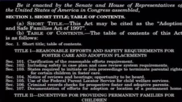 Social Security Funded Kidnapping