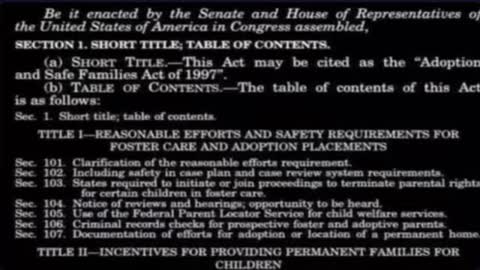 Social Security Funded Kidnapping