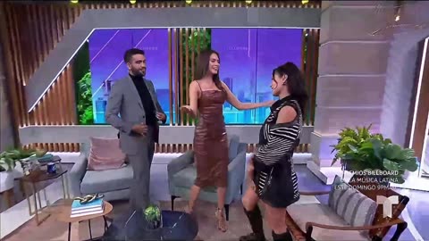 Carla Wore Her HOG Ridin Boots Into The Studio