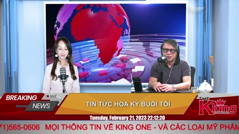 TIN TỨC HOA KỲ BUỔI TỐI - 02/21/2023 - The KING Channel