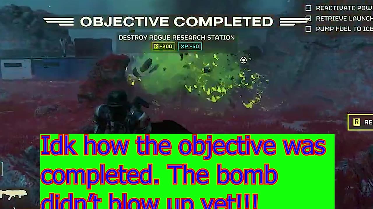 How did I complete the mission｜ Helldivers 2