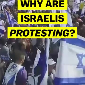 Why Israelis are protesting #shorts
