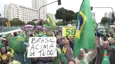 Brazil's Bolsonaro Tells Protesters To Lift Blockades