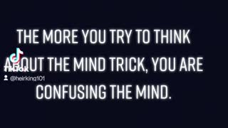 MIND TRICK