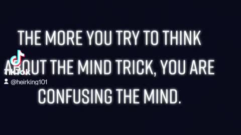 MIND TRICK