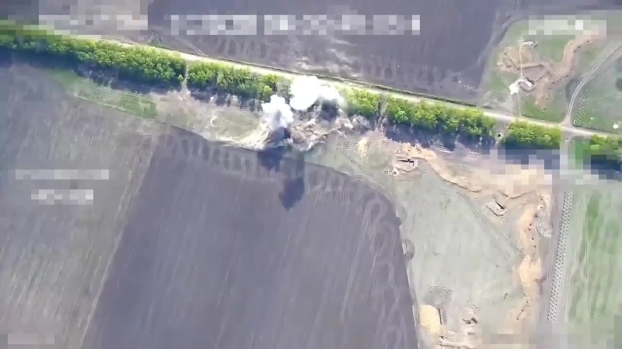 The invaders have equipment - fire. Literally