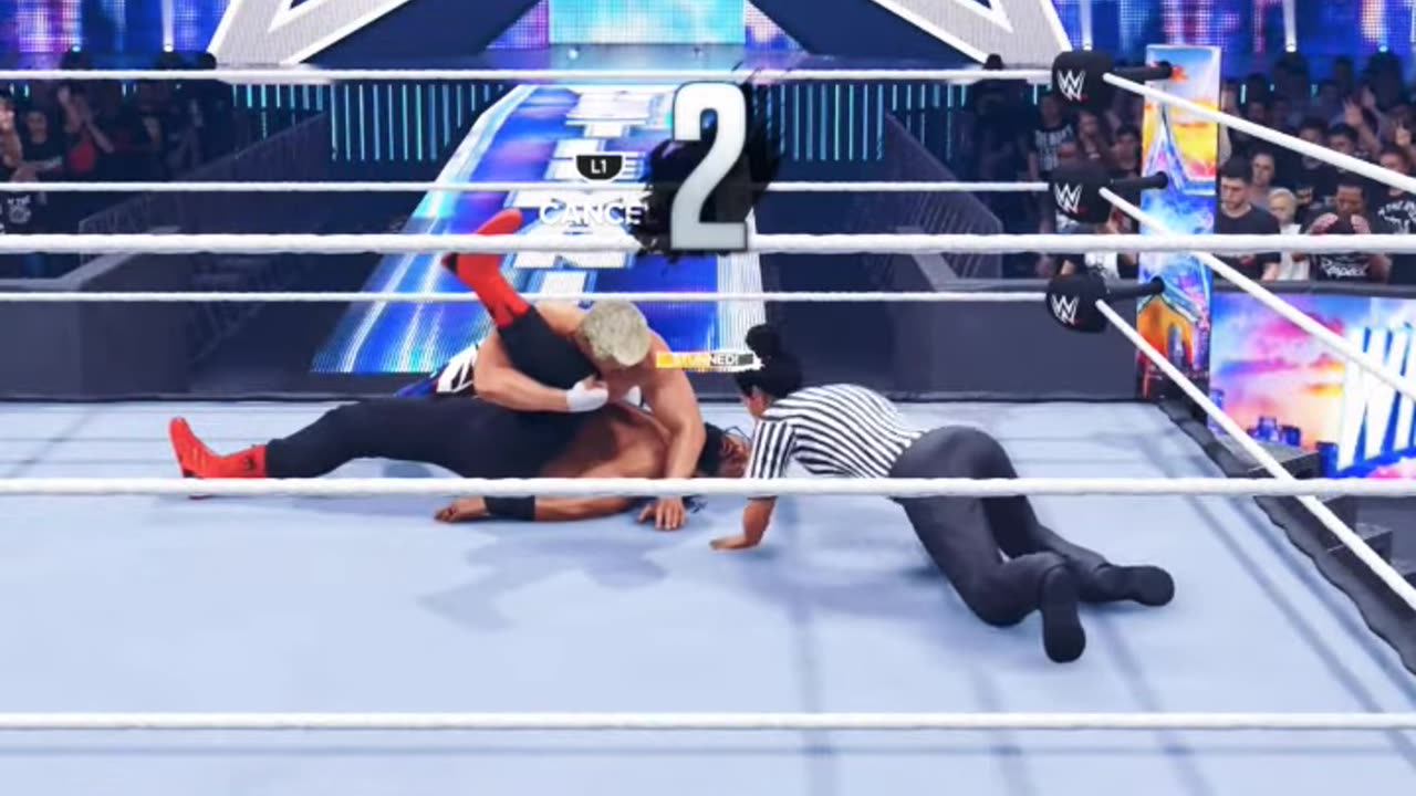 WWE2K24 CODY RHODES VS ROMAN REIGNS THE REMACTH