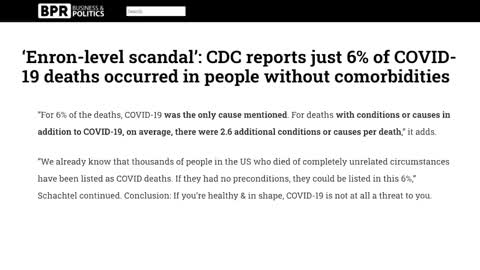 Nobel Prize winning inventor of PCR Tests used for covid19 says it can't detect virus