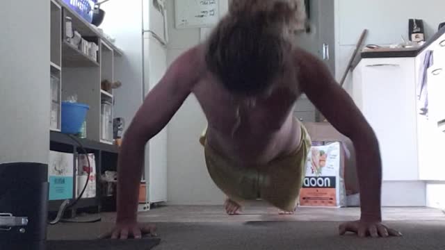 #14 25x4sets 100 pushups