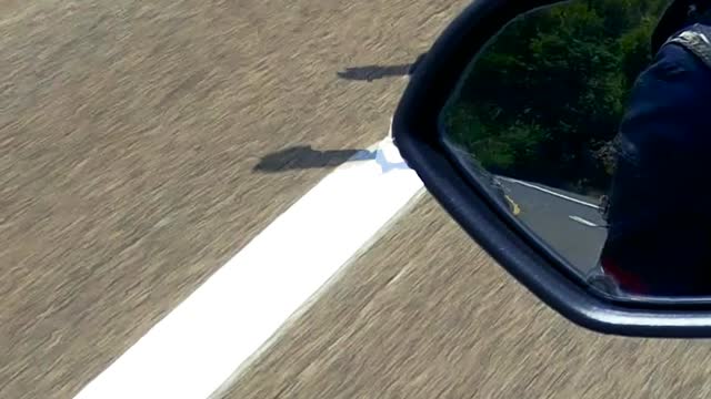 Motorcyclist Loses Prosthetic Leg