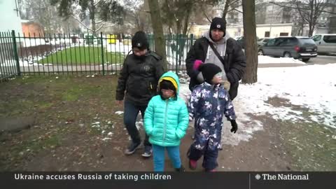 Ukraine accuses Russia of taking children