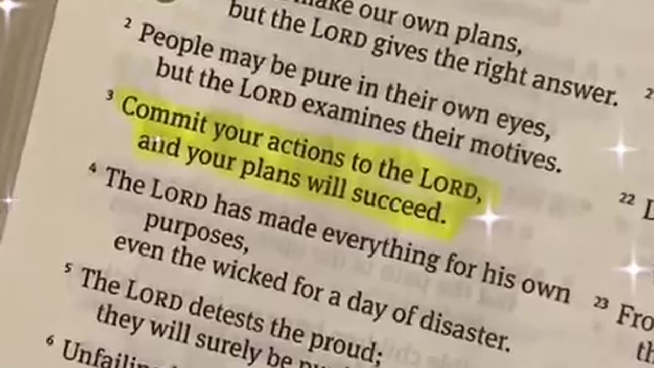 Now This is Very Important 👆(Proverbs 16:3📖)