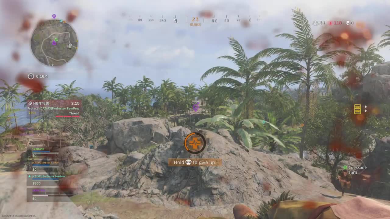 Teammate got me up then I killed someone with a vehicle