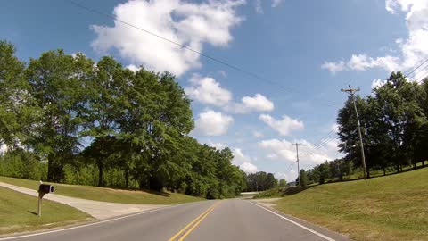 Riding East Through Rural Alabama On AL 24