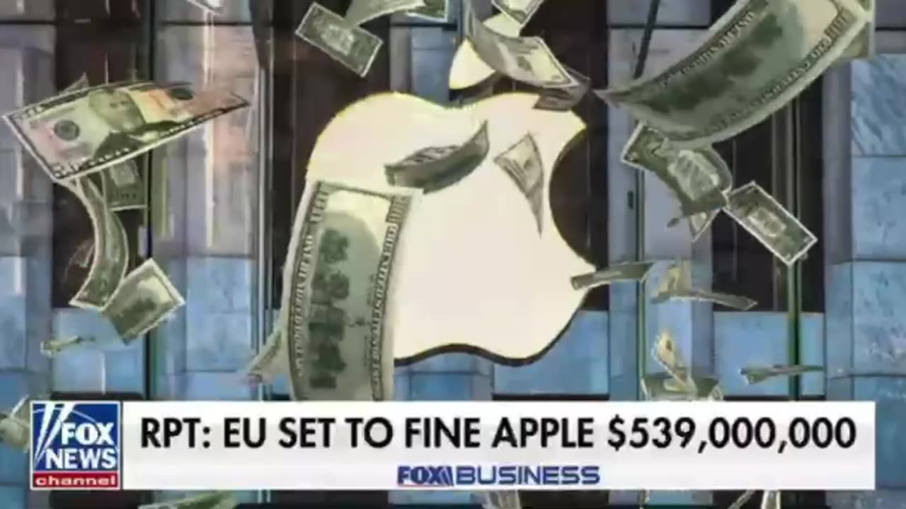 EU set to fine Apple $539,000,000