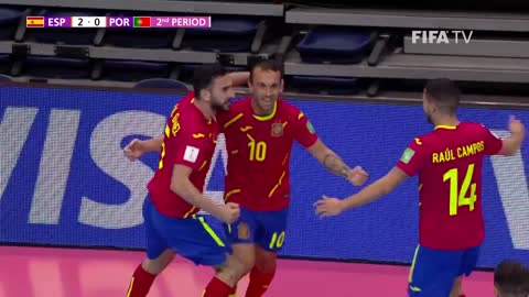 Spain v Portugal FIFA Futsal World Cup 2021 Match Highlights