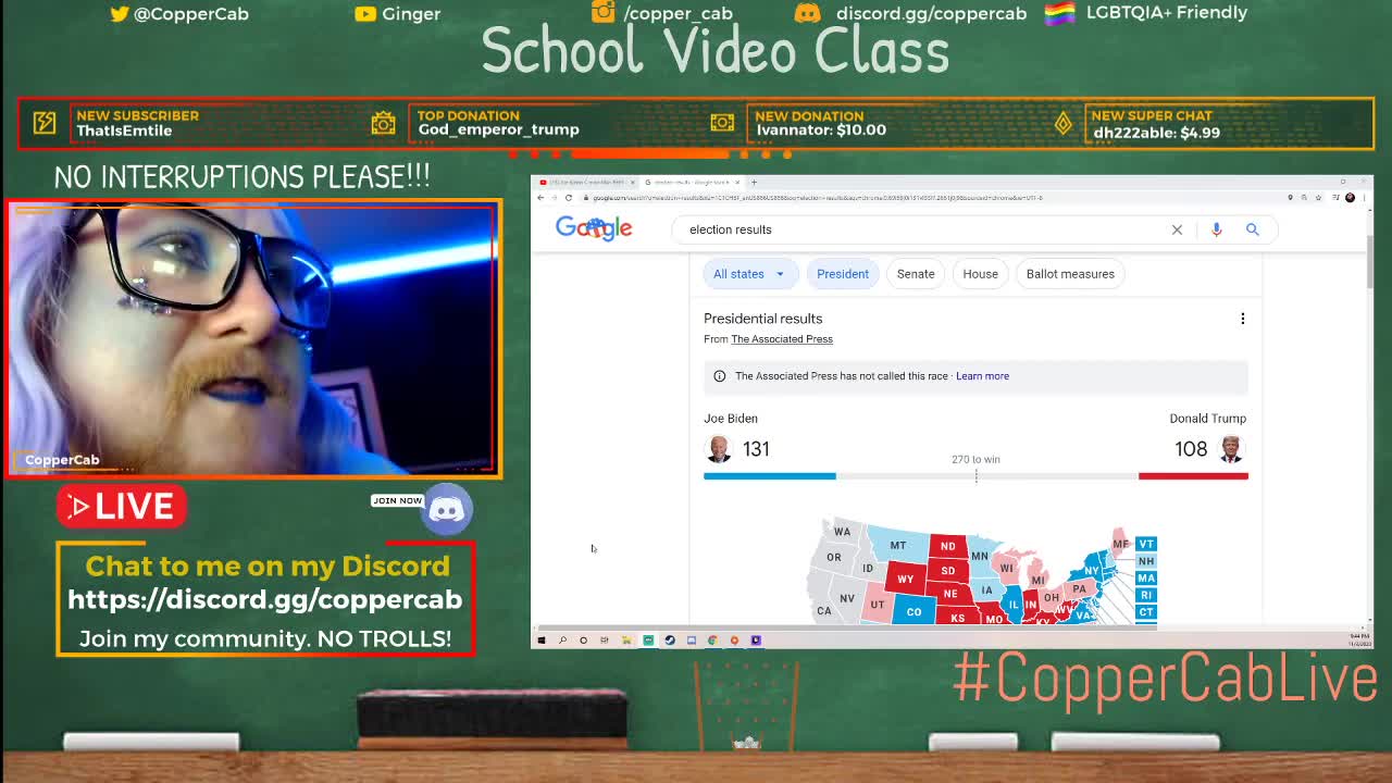 Coppercab Bye Bye Trump Stream Highlight