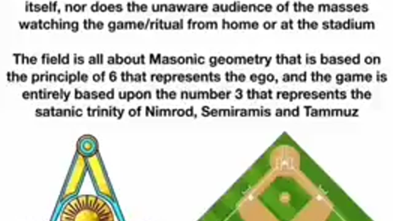 BASE BAAL ( BASEBALL ) IS A MASONIC MASS RITUAL, HERE IS THE CONNECTION