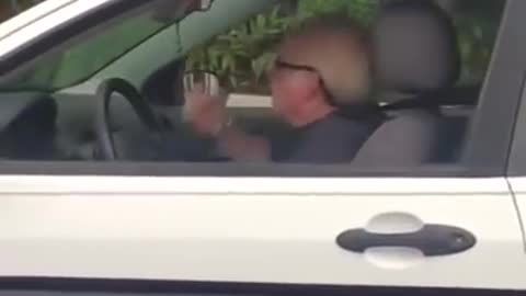 Old Man Rocking to Metalica