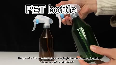 Wholesale Custom Logo Screen Cleaning Atomizer Spray Bottle 16oz 500ml Spray Bottle For Cleaning