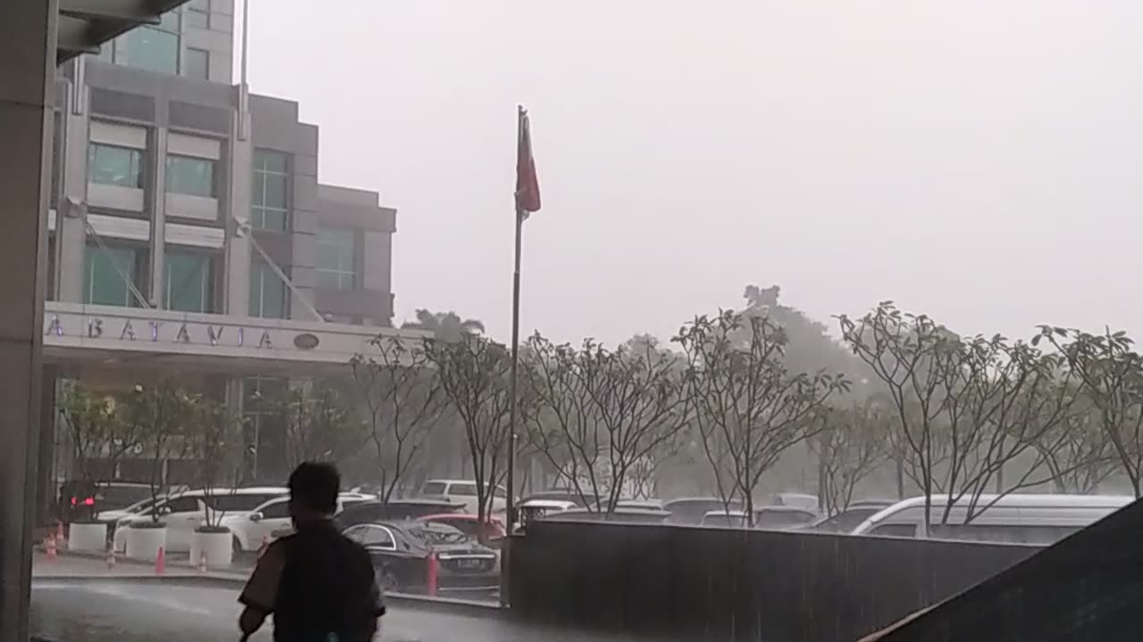 Heavy Rain with Super Wind