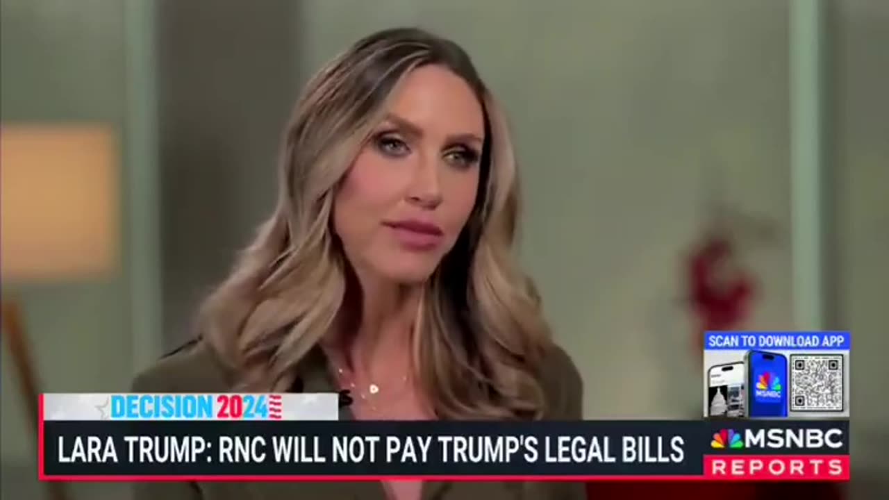 Lara Trump Sets MSNBC Host Straight On RNC Donations & Donald Trump