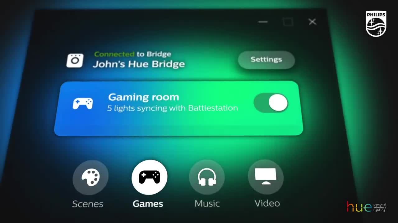 Philips Hue - Tingkatkan pencahayaan di area hiburan Anda!