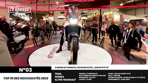 Top 10 nouveautés moto 2023