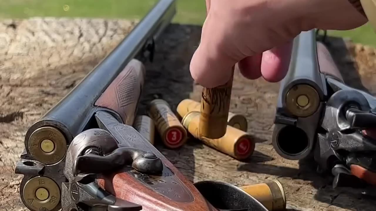 OLD SHOTGUN SET