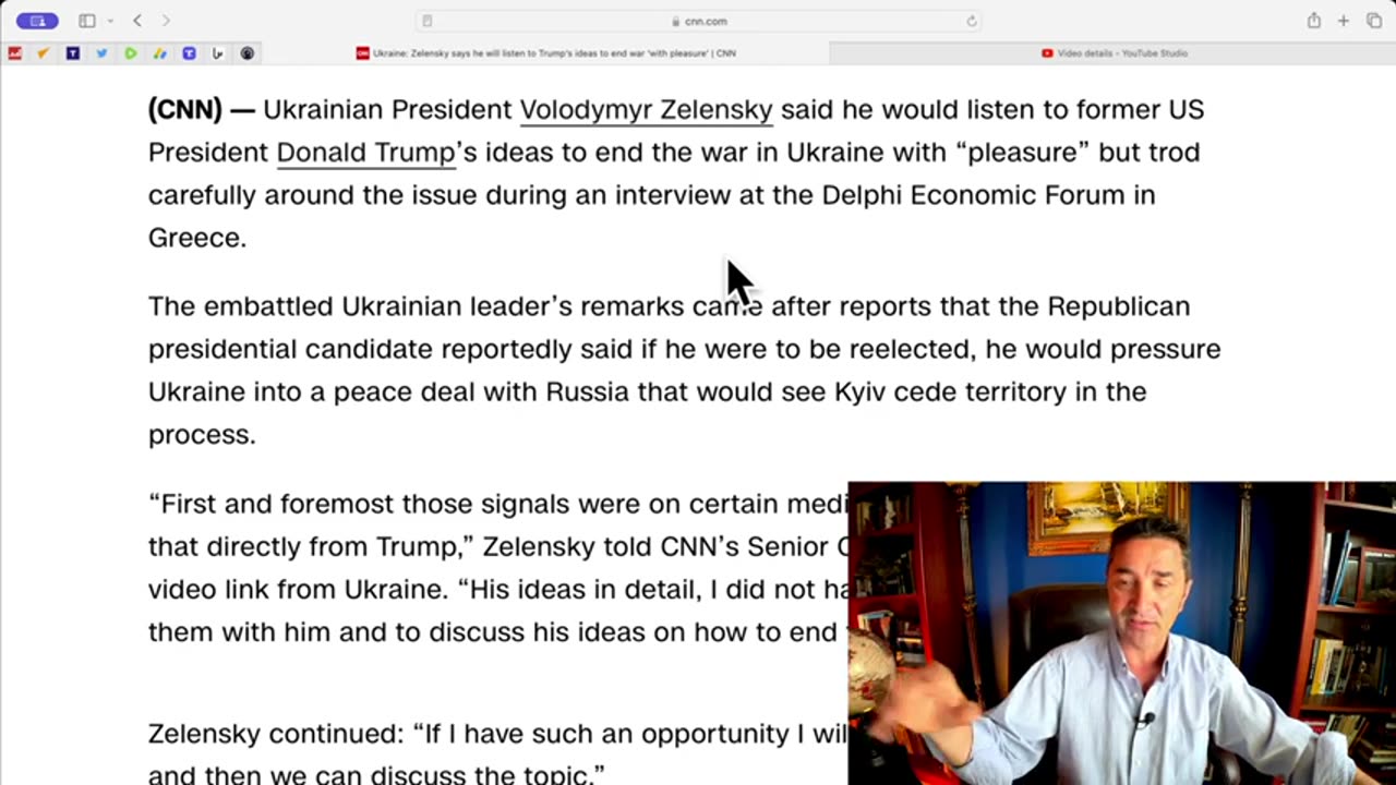 Zelensky changes his tune after INSULTING Pres. Trump, would listen to Trump "with PLEASURE."
