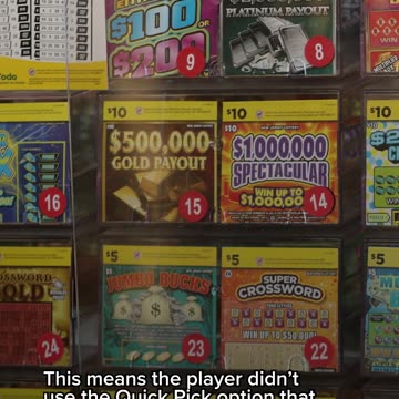 1.13 Billion dollar Mega Million winner chose single set of numbers