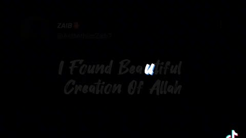 Creation of Allah