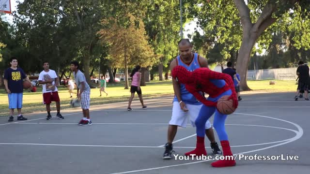 1-Spiderman Basketball Episode 1